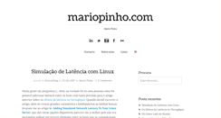 Desktop Screenshot of mariopinho.com