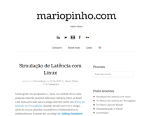 Tablet Screenshot of mariopinho.com